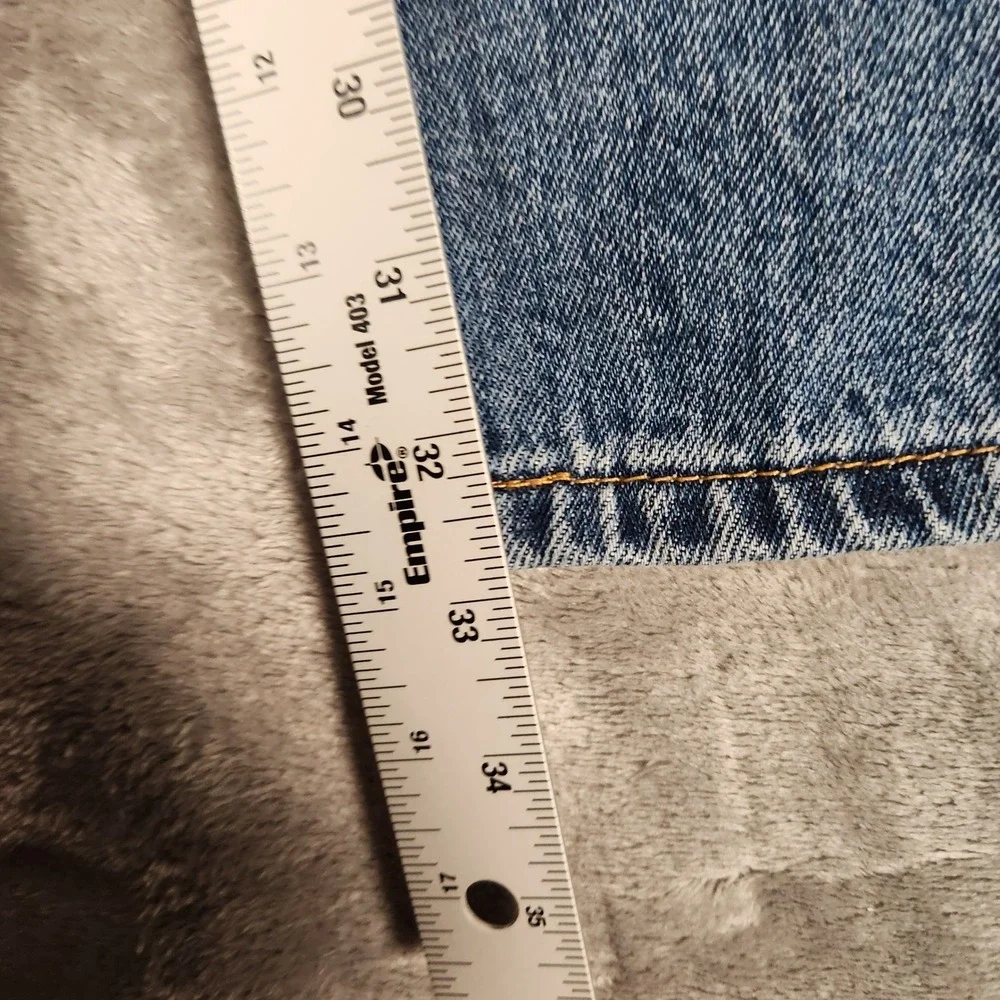 Levi's 505 Straight Leg Jeans‎ Mens 40x32 Blue Excellent Regular Fit Denim